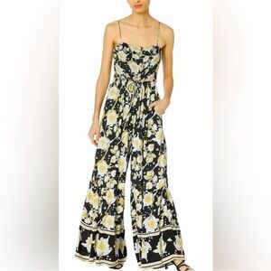 Free People Floral Jumpsuit Sz XL